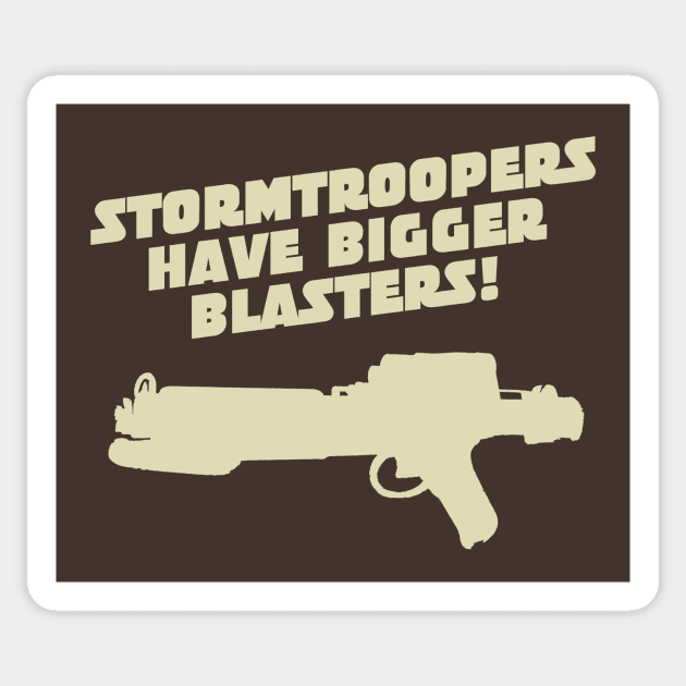 Blaster Sticker by AtomicMadhouse